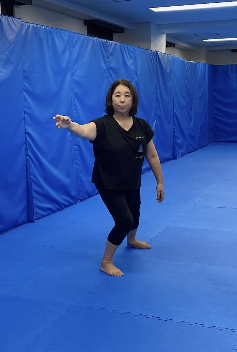 Senior-Instruktorin Renkei Hashimoto